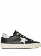 GOLDEN GOOSE - Hi Star Leather Sneakers
