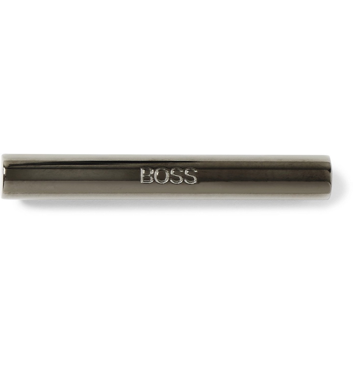 Photo: HUGO BOSS - Gunmetal-Tone Tie Clip - Metallic