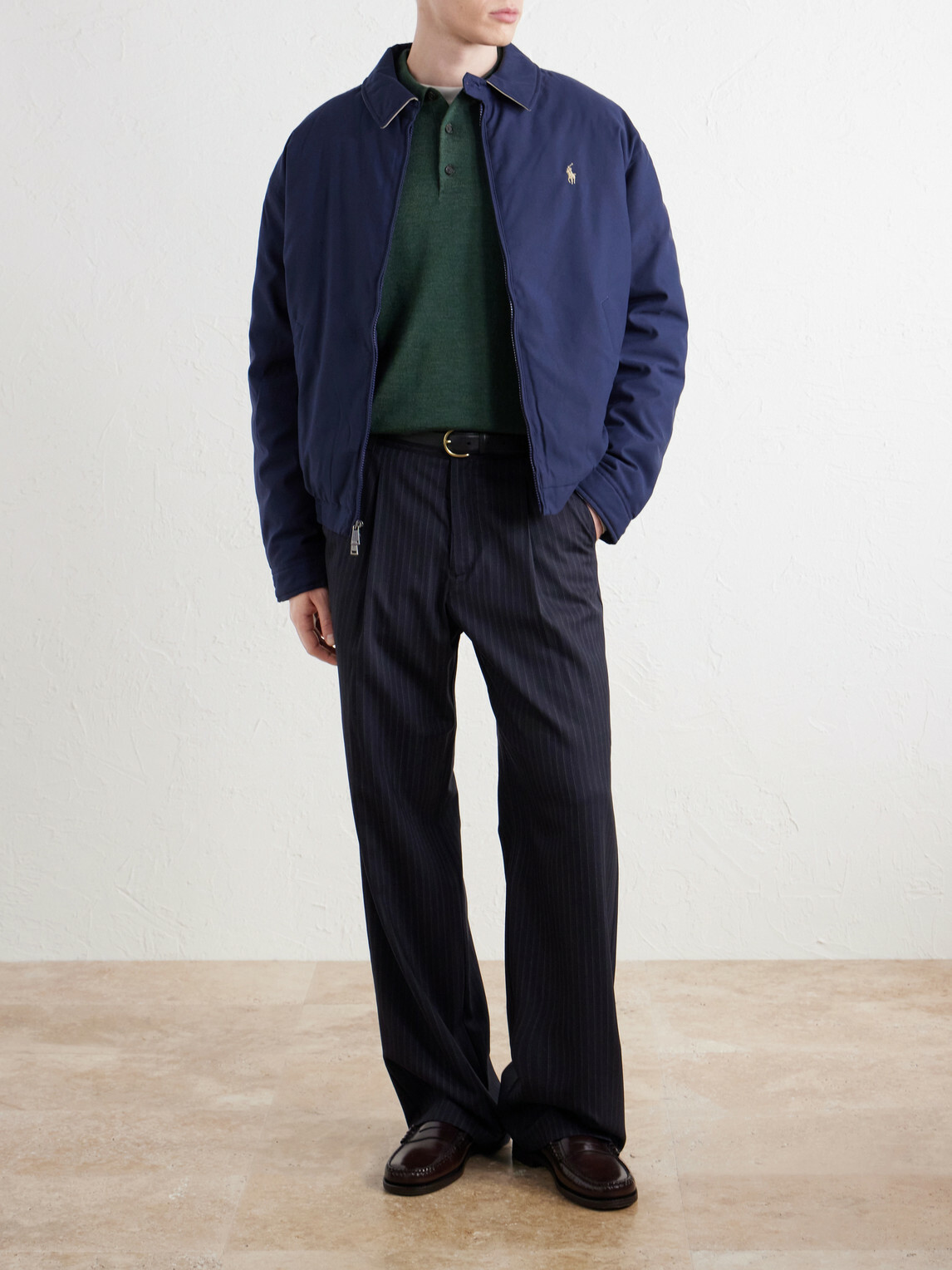Polo Ralph Lauren - Logo-Embroidered Recycled-Shell Down Jacket - Blue
