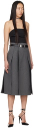 Beaufille Black Cut-Out Belt