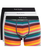 Paul Smith - Three-Pack Stretch-Cotton Boxer Briefs - Multi