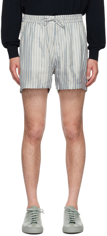 Photo: Tiger of Sweden Blue Twolum Shorts