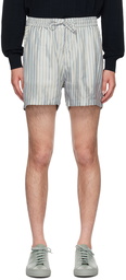 Tiger of Sweden Blue Twolum Shorts