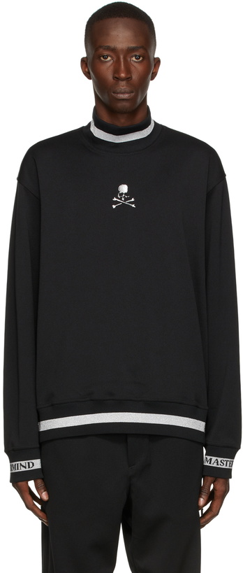 Photo: mastermind WORLD Black Colorribbed Turtleneck