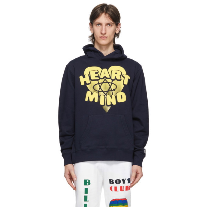 Photo: Billionaire Boys Club Navy Heart and Mind Hoodie