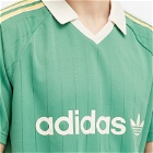 Adidas Men's Stripe Jersey in Preloved Green