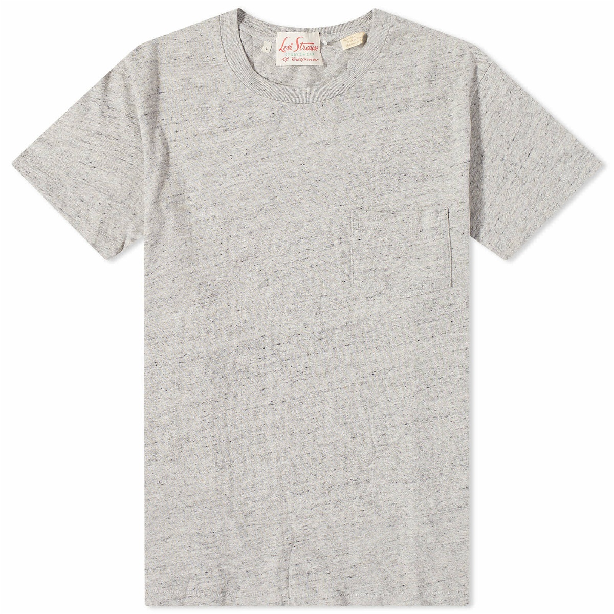 Photo: Levi’s Collections Men's Levis Vintage Clothing 1950's Sportswear T-Shirt in Grey Mele