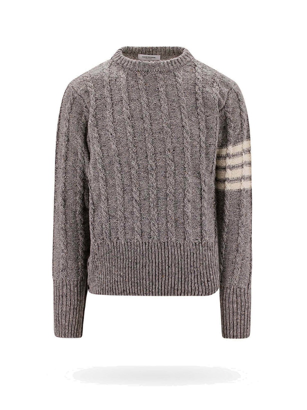 Photo: Thom Browne   Sweater Grey   Mens