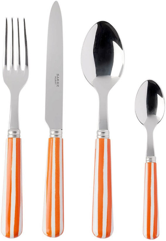Photo: Sabre Orange Cutlery Set