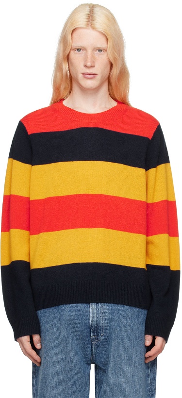 Photo: Guest in Residence Multicolor Stripe Sweater
