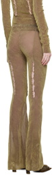 Rui Khaki Cutout Lounge Pants