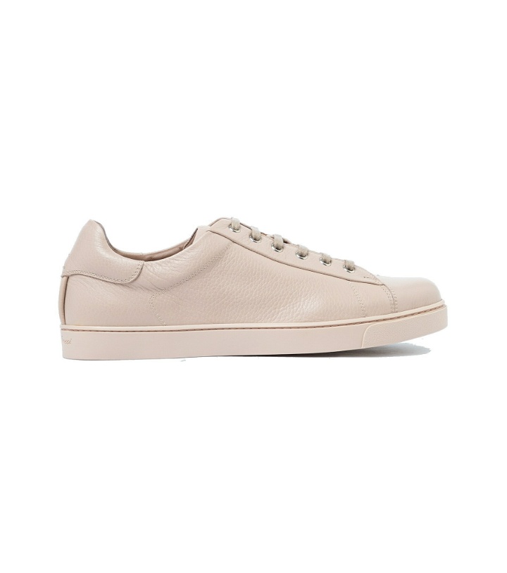 Photo: Gianvito Rossi - low-top leather sneakers