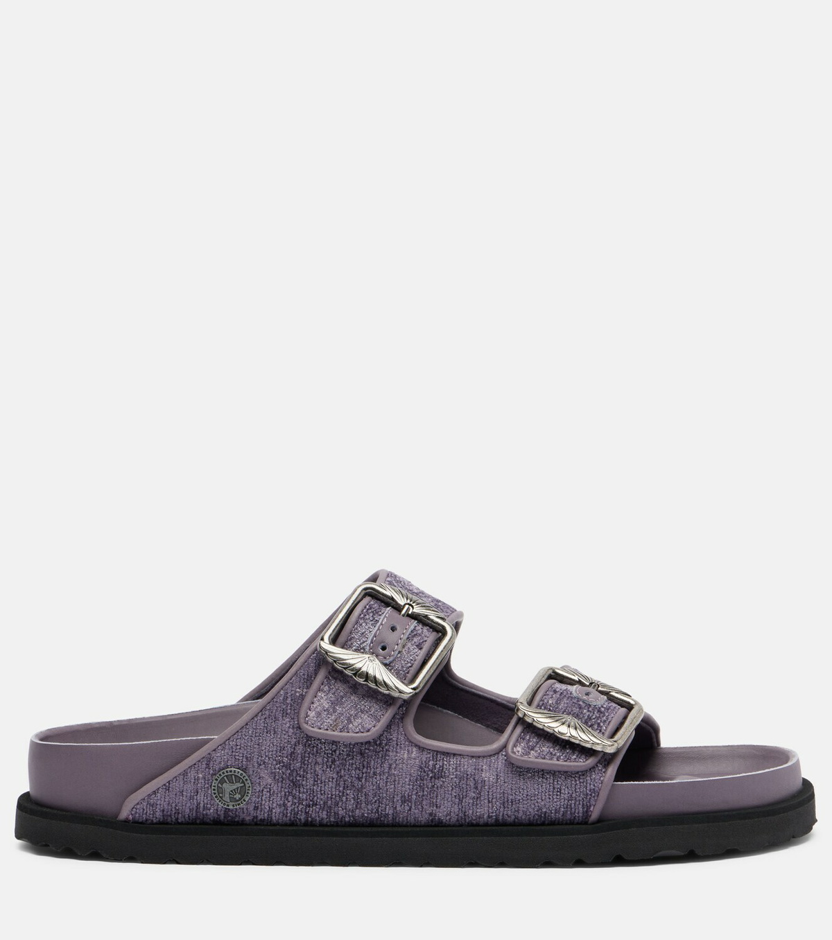 Birkenstock 1774 Arizona velvet slides