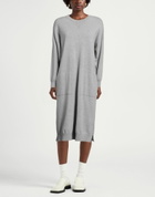 Peserico Womens Midi dress in Grey
