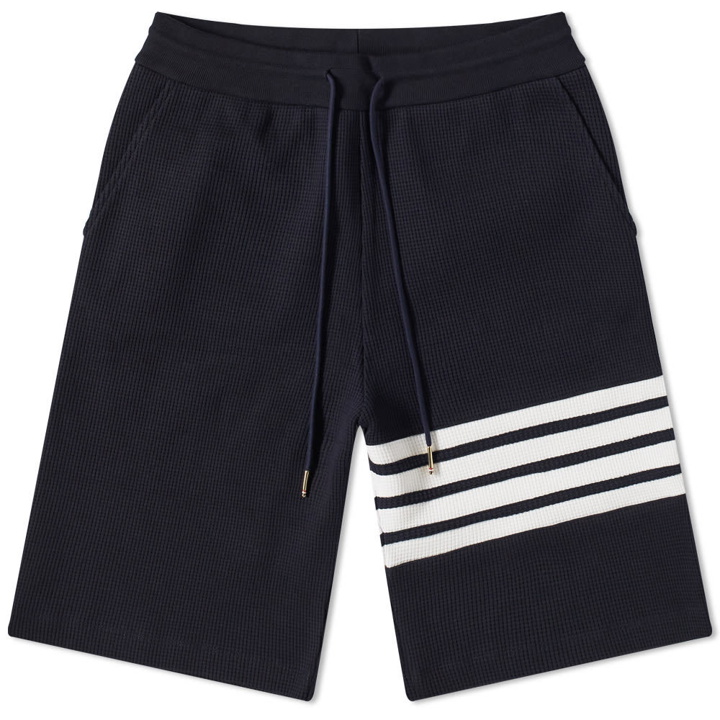 Photo: Thom Browne 4 Bar Waffle Sweat Short