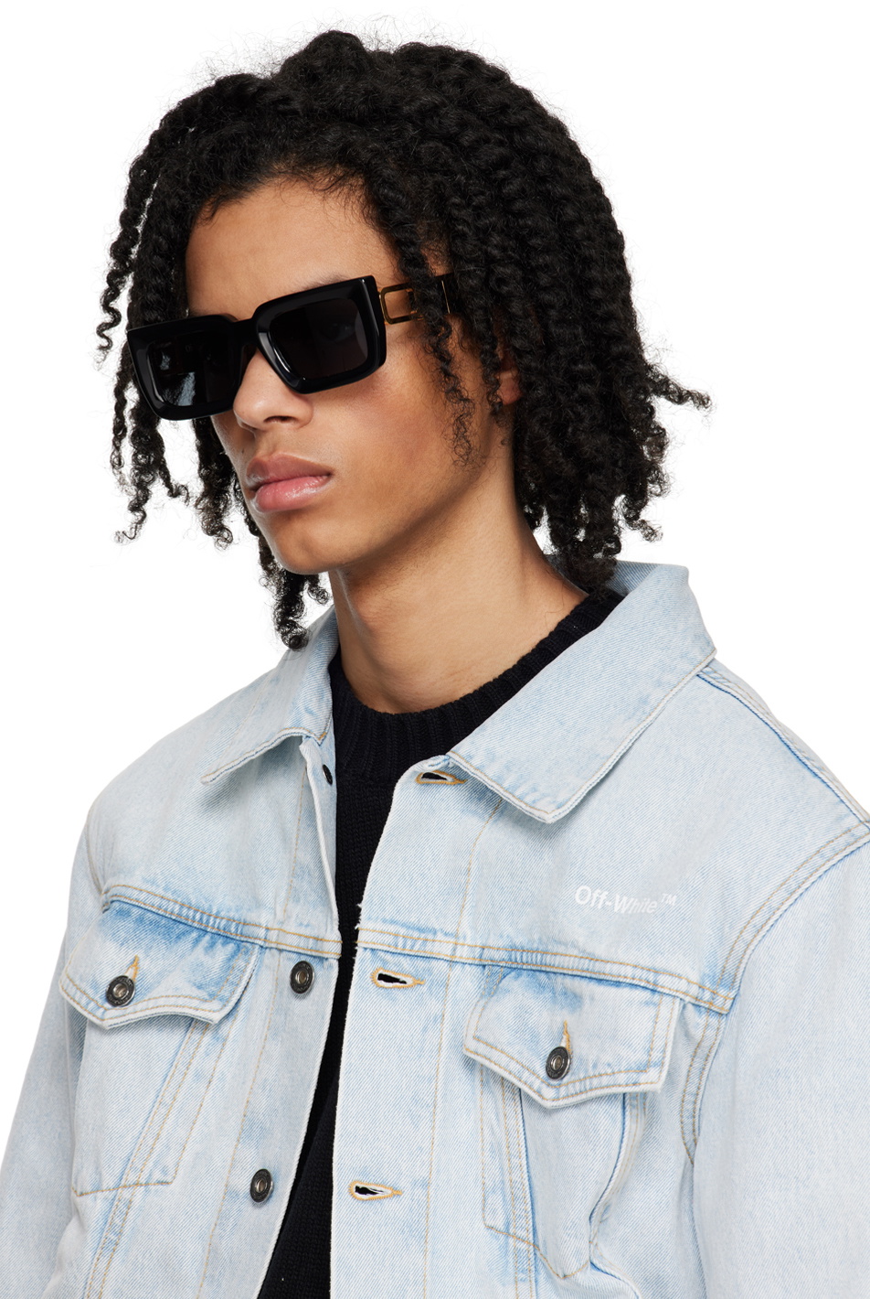 Off-White Black Boston Sunglasses Off-White