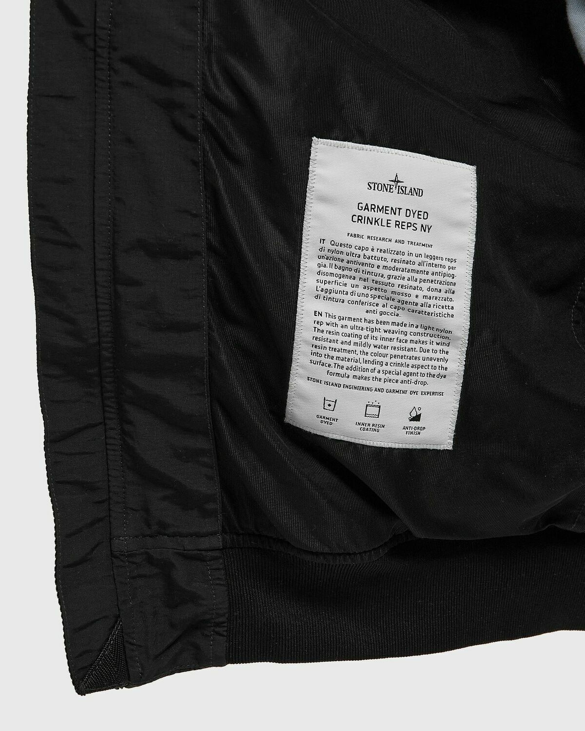 Stone Island JACKET Black Mens Bomber Jacket
