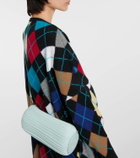 Loewe Bracelet pleated leather shoulder bag
