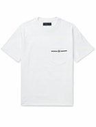 AMIRI - Logo-Print Cotton-Jersey T-Shirt - White