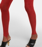 Wolford x Simkhai Intricate Pattern jumpsuit