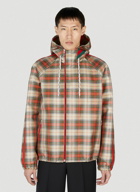 Gucci - Reversible Checked Jacket in Red