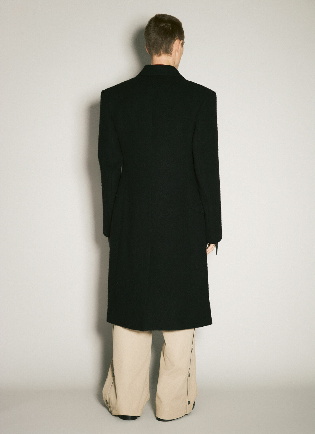 Martine Rose Double-Breasted Shirt Overcoat