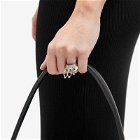 Jean Paul Gaultier Women's Multi Loops Ring in Silver