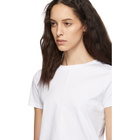 Loewe White Asymmetric Anagram T-Shirt
