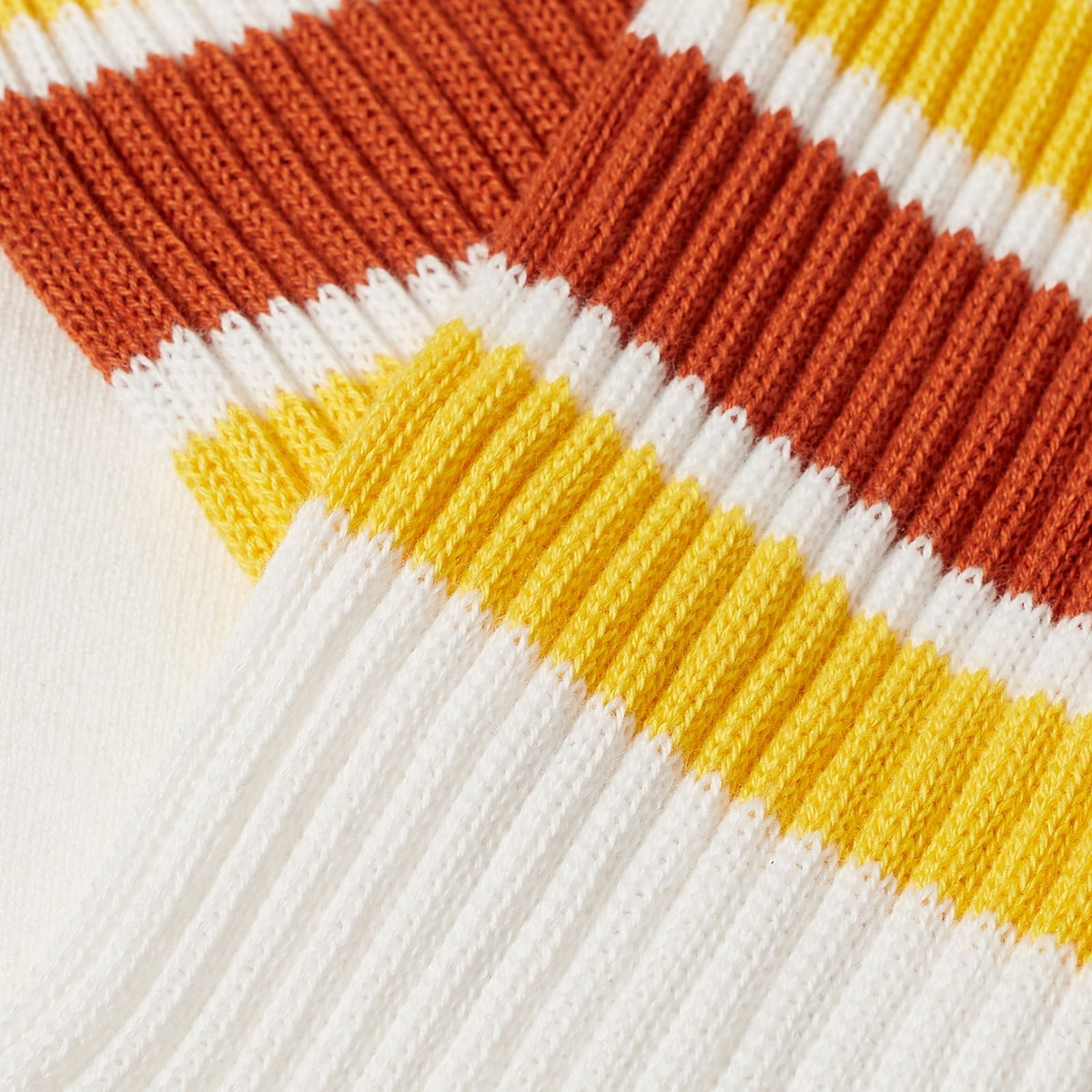 Anonymous Ism 3 Line Crew Sock in Orange