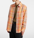 God's True Cashmere Twilight linen shirt with moonstone