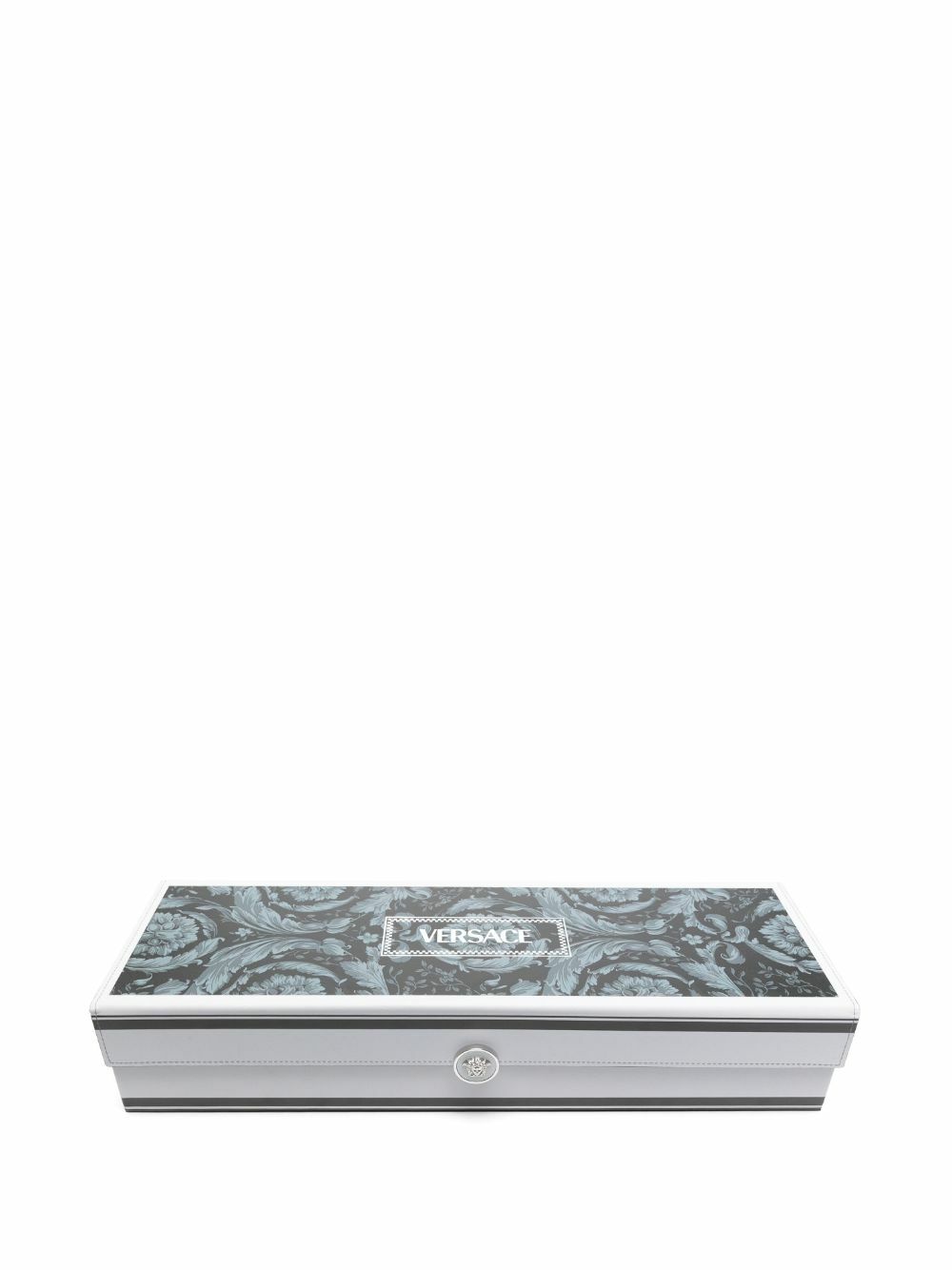 Versace Silver-Tone Barocco Print Mahjong Set
