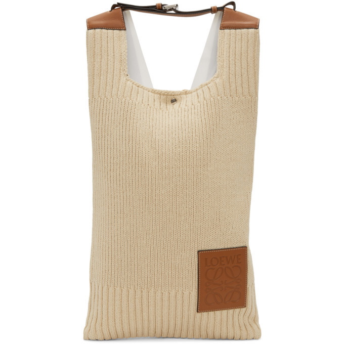 Photo: Loewe Beige Shopper Backpack