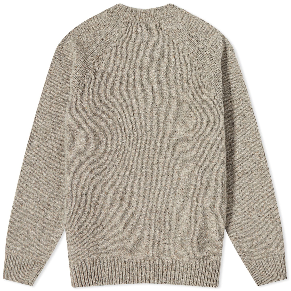 A.P.C. Harris Donegal Crew Knit in Taupe