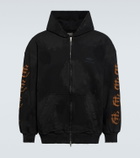 Balenciaga Logo cotton hoodie