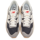 New Balance Grey and Navy 237 Sneakers