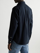 Drake's - Wool Shirt - Blue