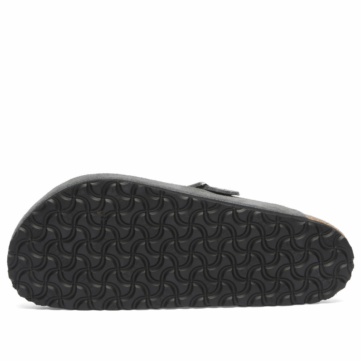 Birkenstock Men's Boston Clog - Charcoal Suede