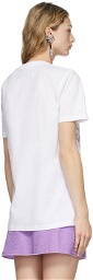 Ashley Williams White Vomit T-Shirt