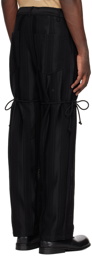 Song for the Mute Black Chain Dress Trousers