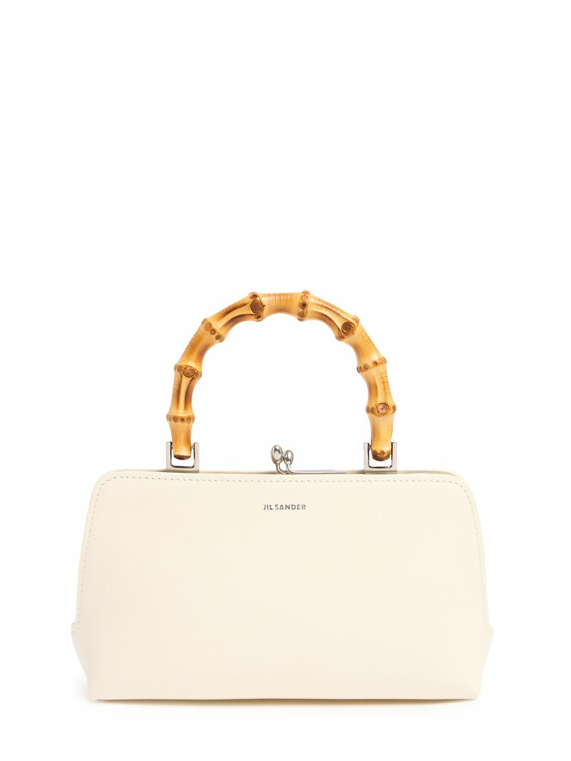 JIL SANDER Mini Goji Bamboo Leather Bag Jil Sander
