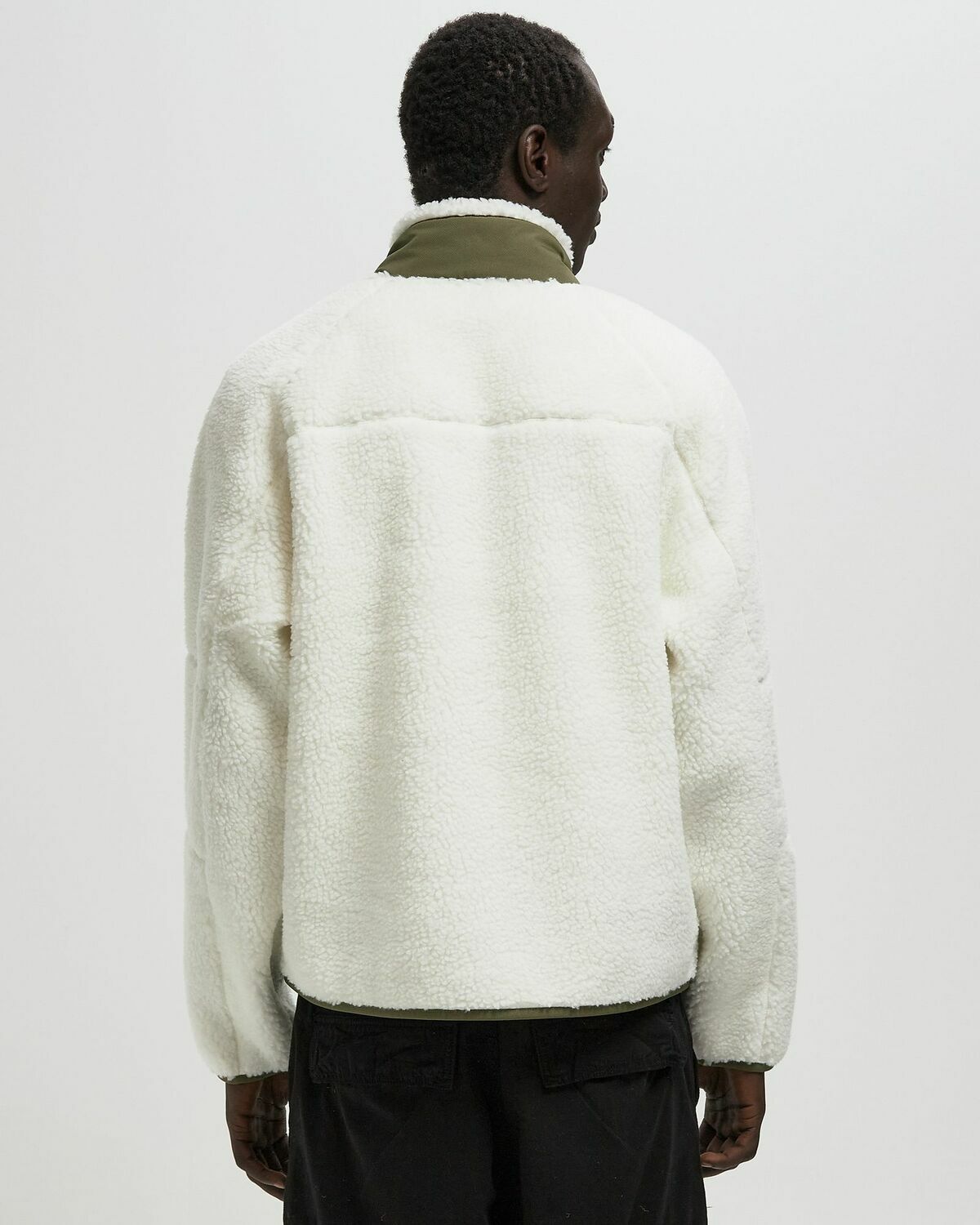 Lacoste PARKAS & BLOUSONS White Mens Fleece Jacket