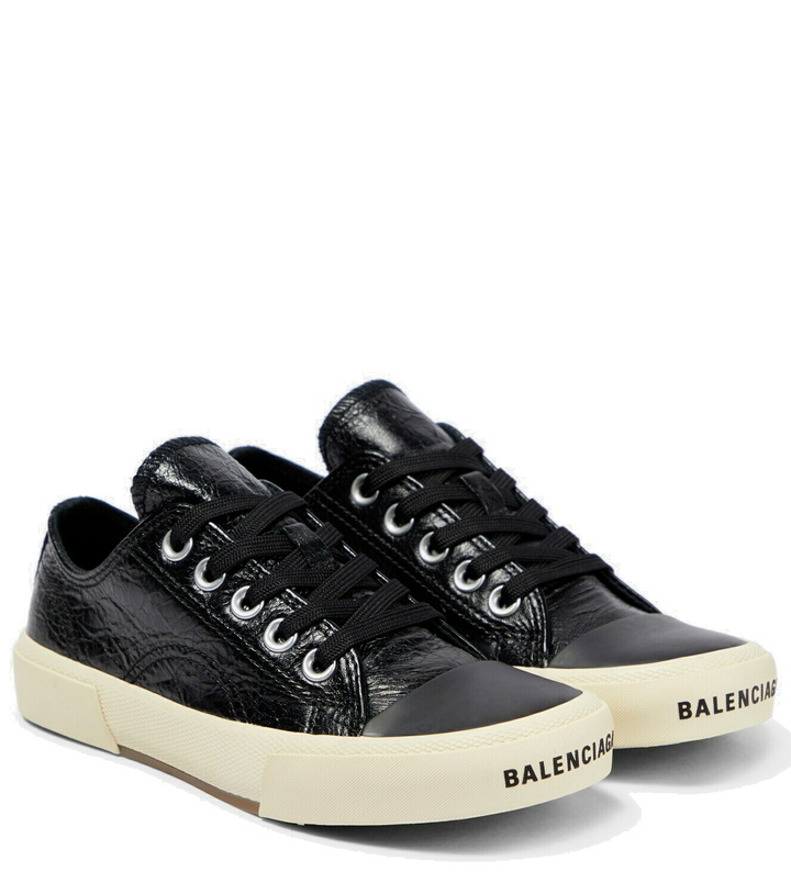 Photo: Balenciaga - Paris low-top leather sneakers