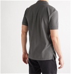 HANDVAERK - Pima Cotton-Piqué Polo Shirt - Gray