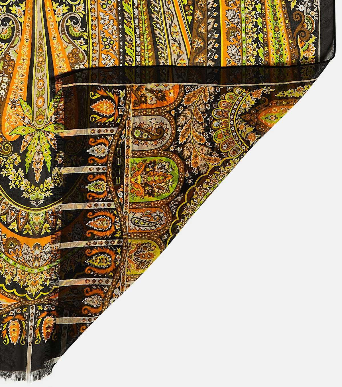 Etro Paisley silk twill scarf Etro Etro Paisley silk twill scarf Etro