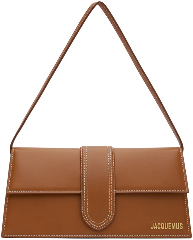 Photo: JACQUEMUS Brown Les Classiques 'Le Bambino long' Bag