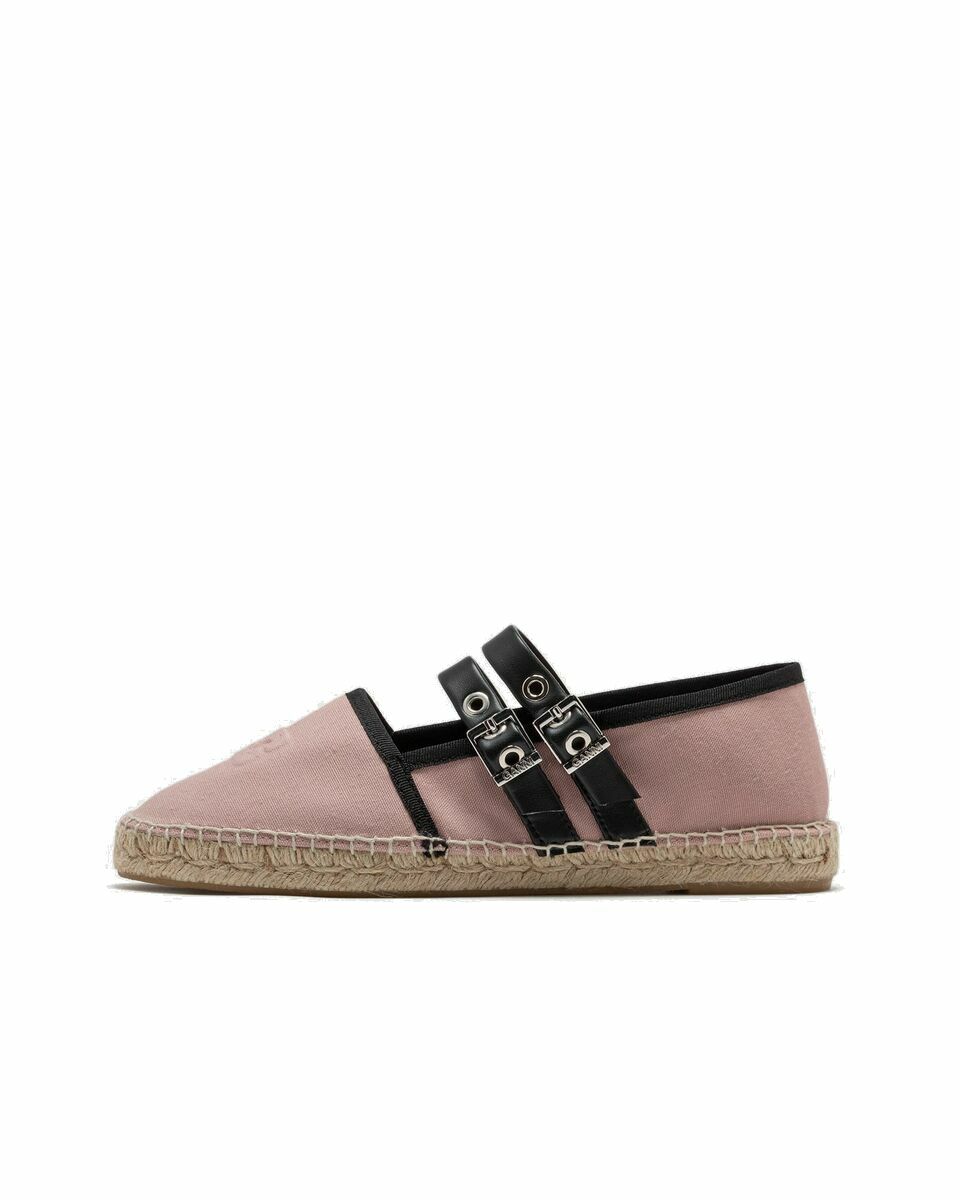 Photo: Ganni Summer Espadrille Pink - Womens - Casual Shoes