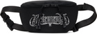 VETEMENTS Black Metal Logo Belt Bag