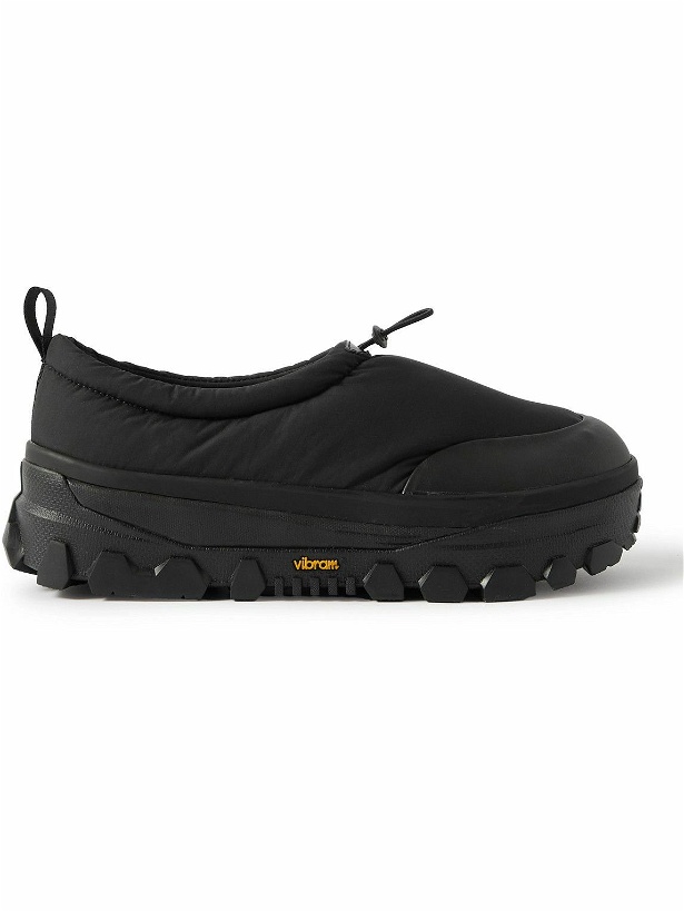 Photo: Amomento - Padded Shell Slip-On Sneakers - Black