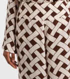 Rixo Isotta printed wide-leg pants