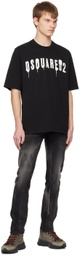 Dsquared2 Black Skater T-Shirt
